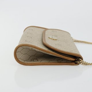 Christian Dior Honeycomb Canvas Chain Shoulder