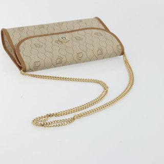 Christian Dior Honeycomb Canvas Chain Shoulder