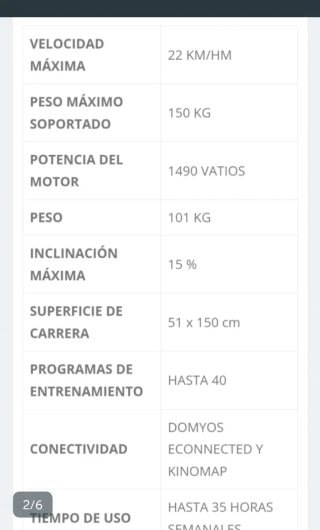 Cinta de correr Domyos Pro35H