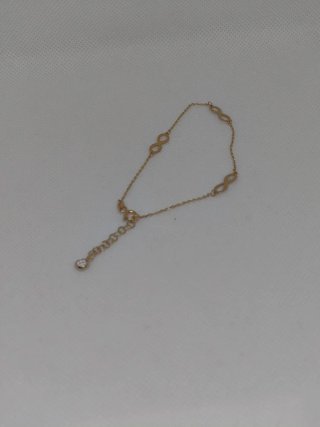 Pulsera oro infinito