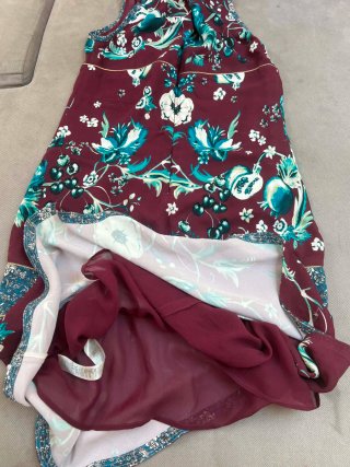Vestito lungo floreale