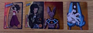 12 Cartas Dragon Ball Super