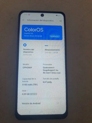 Móvil OPPO A40 128GB