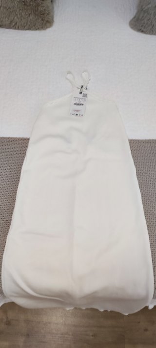 Vestido Zara Midi Blanco