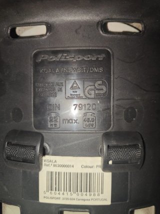 Silla Portabebés Bicicleta Polisport Koala