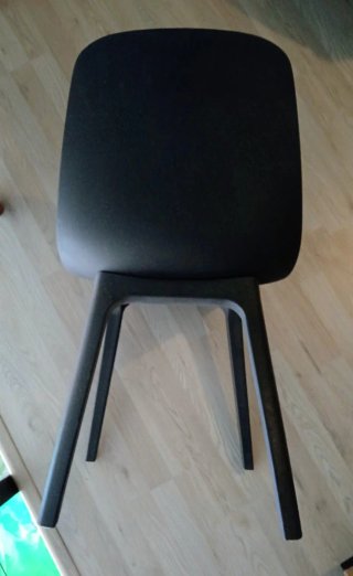 2 Sillas Odger Ikea Negras