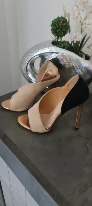 Scarpe décolleté Queen Shoes beige/oro