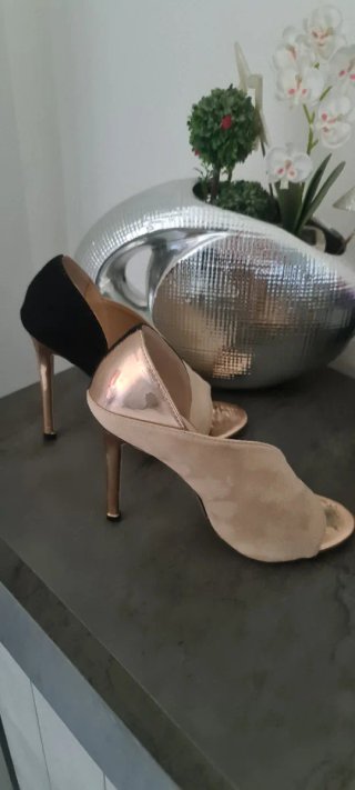 Scarpe décolleté Queen Shoes beige/oro