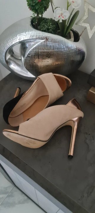 Scarpe décolleté Queen Shoes beige/oro