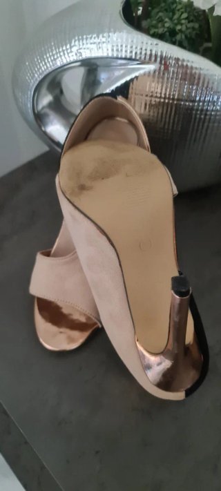 Scarpe décolleté Queen Shoes beige/oro