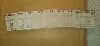 Lote 144 cromos Panini Fútbol 82 - Originales