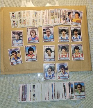 Lote 144 cromos Panini Fútbol 82 - Originales