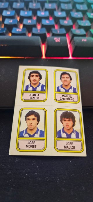 Lote 144 cromos Panini Fútbol 82 - Originales