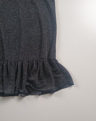 Canotta Studio M Lurex Ruffle Taglia L