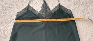 Blusa de tirantes con encaje