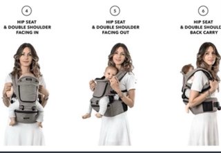 Mochila portabebés Miamily