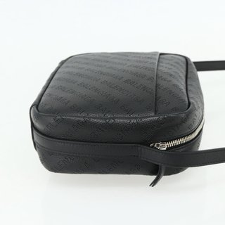 BALENCIAGA Every Day Shoulder Bag Leather Black