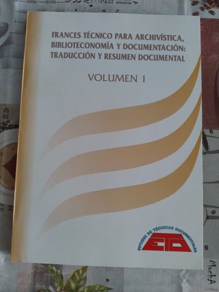 Curso inglés y francés biblioteconomia