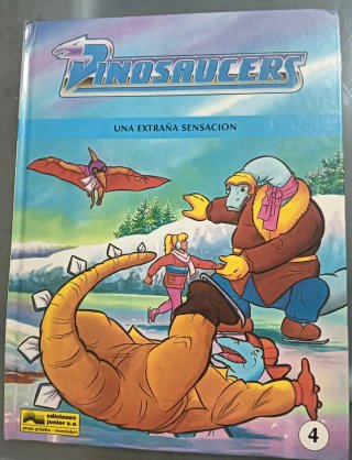 Libros Dinosaucers 2 y 4