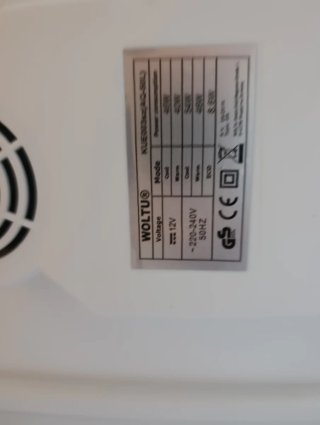 Nevera portátil coche termoeléctrica WOLTU.