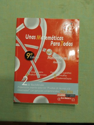 Unas Matemáticas Para Todos