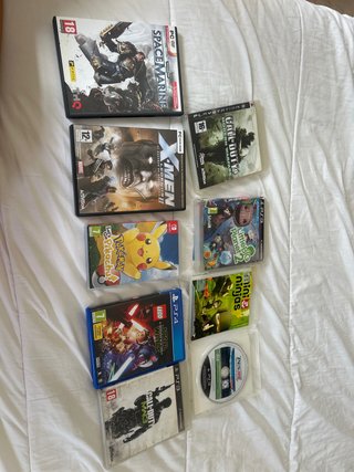 Lote Videojuegos PS3, PS4, PC y Switch