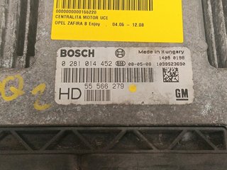 CENTRALITA MOTOR UCE OPEL ZAFIRA B Z19DT 55566279