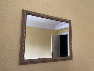 Espejo decorativo madera y dorado