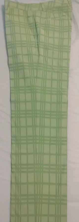 Pantaloni Hugo Boss Uomo Verde a Quadri