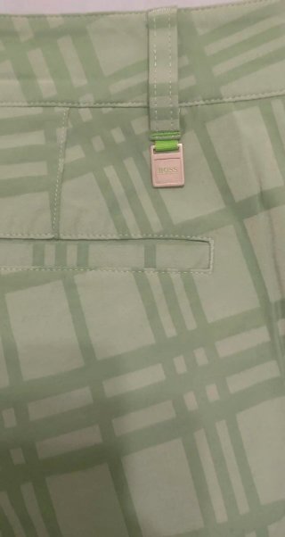 Pantaloni Hugo Boss Uomo Verde a Quadri