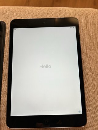 iPad mini 2 Plata + Caja original+ Funda