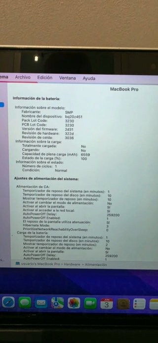 Macbook pro 2015 13" i5 8gb perfecto SOLO HOY