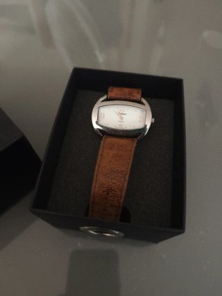 Reloj Arabians Mujer Marrón/Plata