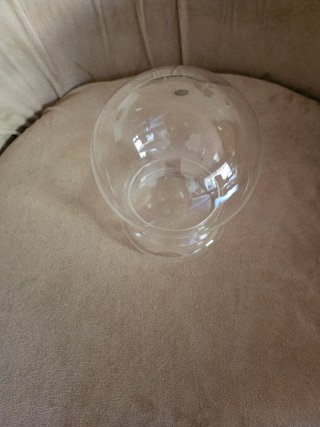 Cúpula de cristal decorativa
