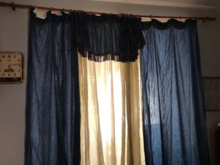 Juego 3 Cortinas Tela