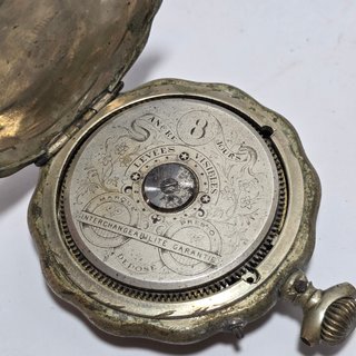 Antico Orologio "Presto" 8 Jours Non Funzionante
