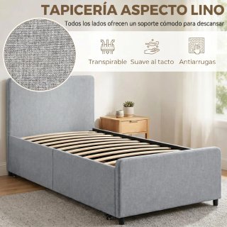 Cama Nido Individual 90x190 cm