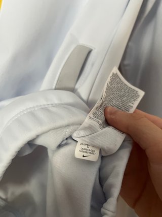 Sudadera Nike Gris y Blanca