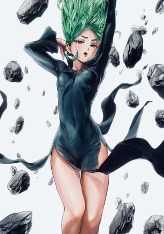 Poster Tatsumaki Tornado Verde