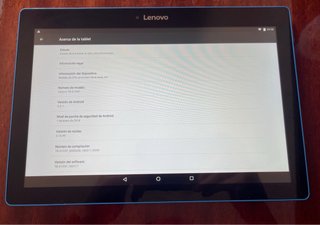 Tablet Lenovo TB-X103F Negra y Azul
