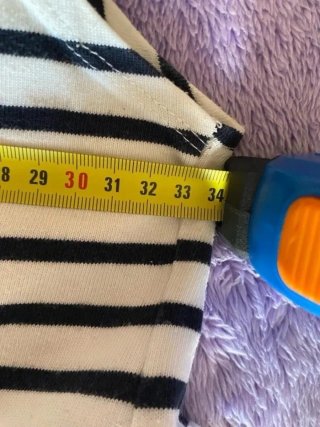 Vestido a rayas para niñas