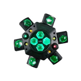 ✅️ Cabeza Móvil Helicóptero 120W Beam Dj 3 en 1