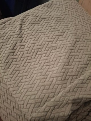 4 Fundas de Silla de Diseño Beige, Goma Ajustable