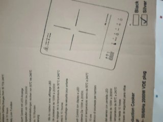 Placa Inducción Portátil Aobosi 100W-2000W