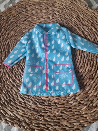 Nancy Conjunto de Lluvia Rosa y Azul