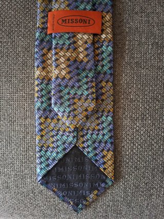 Cravatta Missoni 100% Seta