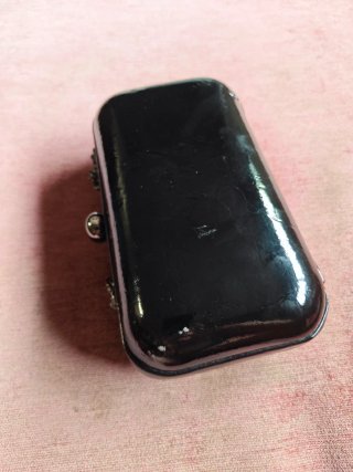Bolso de fiesta negro Misako