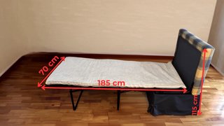 Puf Cama Individual Plegable