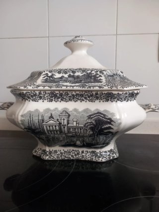Sopera Cartuja Porcelana