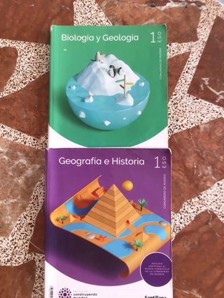 1ESO lote de libros santillana